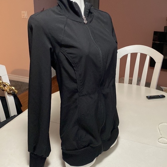 Zip Front Jacket - Cherokee Infinity - Antimicrobial 2391A Sz XS black - Picture 8 of 16